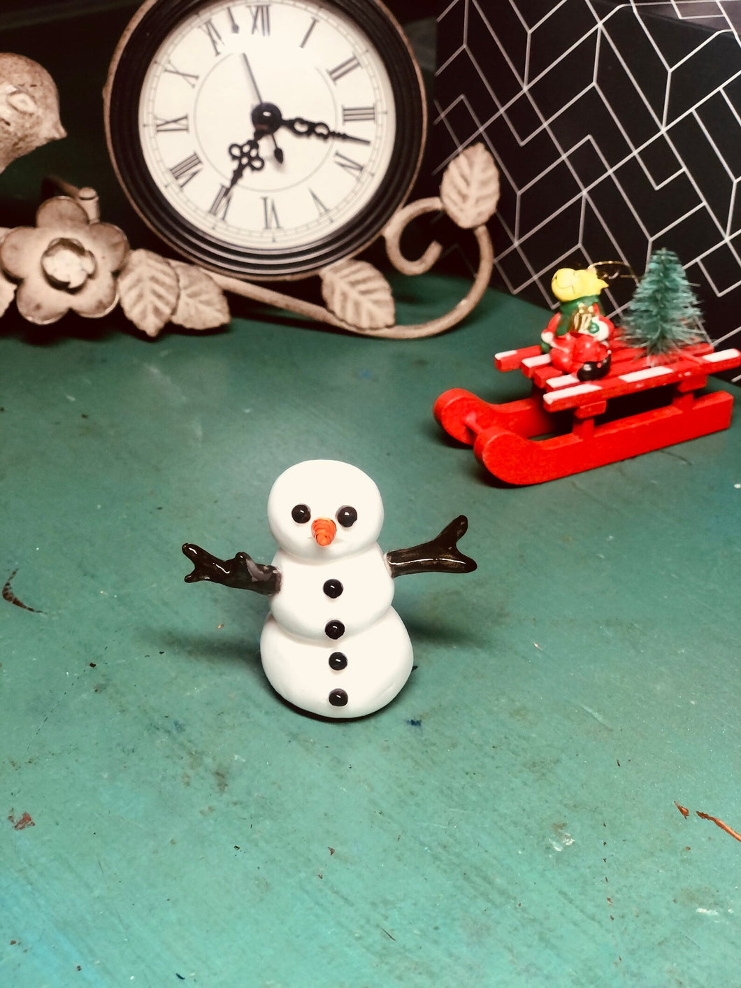 Full body silicone mini Snowman