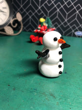 Load image into Gallery viewer, Full body silicone mini Snowman
