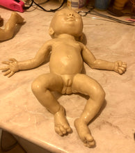 Load image into Gallery viewer, Blank full body silicone baby girl (Rain sculpt) 14” in super super soft blend
