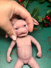Load image into Gallery viewer, AVAILABLE full body fantasy silicone mini baby Kalista in super soft blend with 3D skin effect
