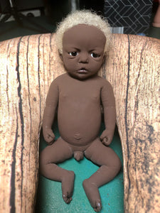 AVAILABLE full body silicone mini kit Kenzo 8” in super soft blend in AA skin colour, open eyes