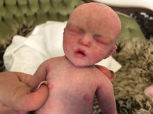 Load image into Gallery viewer, Prototype full body silicone mini kit Kenzo 8” in super soft blend with 3D skin effect BALD
