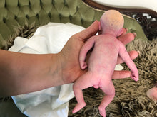 Load image into Gallery viewer, Prototype full body silicone mini kit Kenzo 8” in super soft blend with 3D skin effect BALD
