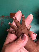 Load image into Gallery viewer, AVAILABLE full body silicone baby girl Nevaeh 17” in super soft blend, biracial skin tone, black rooted hair
