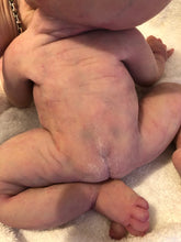 Load image into Gallery viewer, Prototype full body silicone baby girl Isabella 18” in super super soft blend (with tongue) NO HAIR
