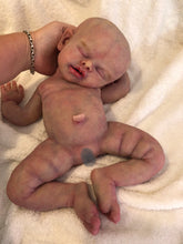 Load image into Gallery viewer, Prototype full body silicone baby girl Isabella 18” in super super soft blend (with tongue) NO HAIR
