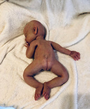 Load image into Gallery viewer, Prototype full body silicone baby girl Isabella 18” in super super soft blend (with tongue) NO HAIR
