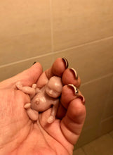 Load image into Gallery viewer, Blank (unpainted) full body silicone micro kit Zada (baby girl) in super soft blend with 3D skin effect
