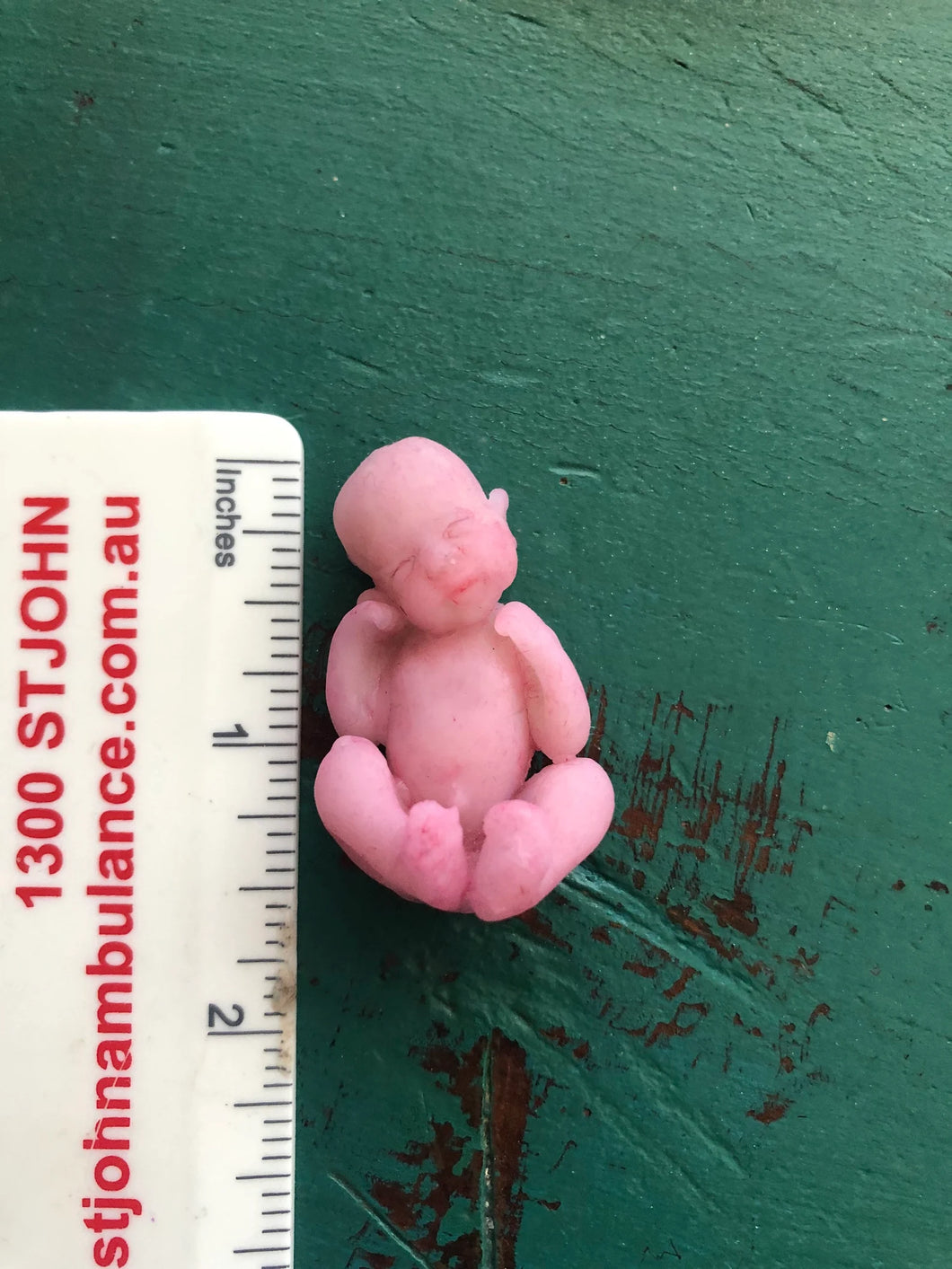 Blank (unpainted) full body silicone micro baby