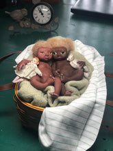 Load image into Gallery viewer, AVAILABLE Award winning Full body silicone mini baby girl Toni awake 6.5&quot; PRICE is for ONE baby
