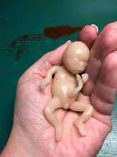 Load image into Gallery viewer, AVAILABLE Blank full body silicone ULTRA PREMATURE baby boy 3.5” (my project “I exist”)
