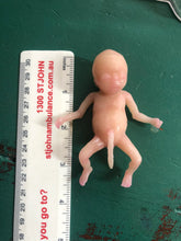 Load image into Gallery viewer, AVAILABLE Blank full body silicone ULTRA PREMATURE baby girl 3.5” (my project “I exist”)
