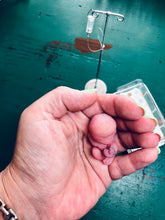 Load image into Gallery viewer, Custom full body silicone mini baby Gio in super soft blend with 3D skin effect - project “I exist!”
