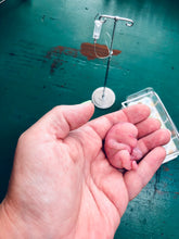 Load image into Gallery viewer, Custom full body silicone mini baby Gio in super soft blend with 3D skin effect - project “I exist!”
