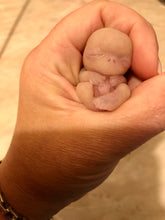 Load image into Gallery viewer, AVAILABLE very soft full body silicone mini baby Gio in super soft blend with 3D skin effect - project “I exist!”
