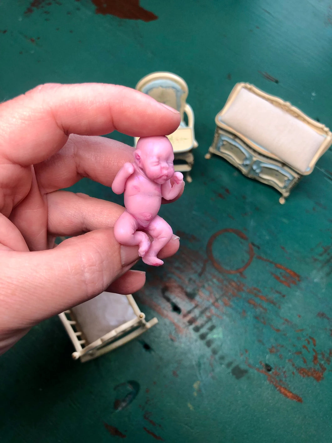 Custom full body silicone micro fantasy baby