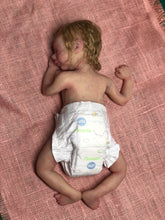 Load image into Gallery viewer, Custom Full body silicone mini baby girl 9.4&quot; rooted
