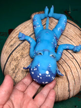 Load image into Gallery viewer, Custom Full body silicone avatar Na&#39;vi fantasy baby girl 9.4&quot; awake
