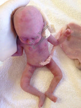 Load image into Gallery viewer, Full body silicone baby girl Adriana with 5&quot; cord &amp; placenta
