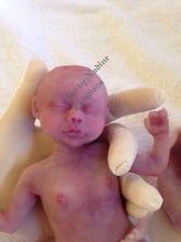 Load image into Gallery viewer, Full body silicone baby girl Adriana with 5&quot; cord &amp; placenta
