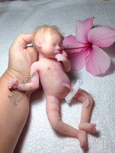 Load image into Gallery viewer, Full body silicone 9&quot; Adriana rooted with umbilical cord
