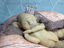 Load image into Gallery viewer, Full body silicone fantasy fairy baby  Sparkle 9.4&quot;
