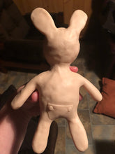 Load image into Gallery viewer, Full body silicone baby rabbit 9&quot;
