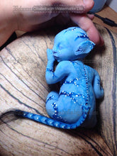 Load image into Gallery viewer, Custom Full body silicone avatar Na&#39;vi fantasy baby 9.4&quot;
