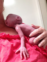 Load image into Gallery viewer, Full body silicone baby girl crier 12&quot; BALD
