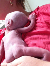 Load image into Gallery viewer, Full body silicone baby girl crier 12&quot; ROOTED
