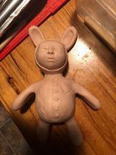 Load image into Gallery viewer, Full body silicone baby rabbit 9&quot;
