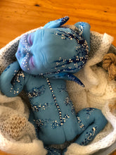 Load image into Gallery viewer, Full body silicone fantasy baby girl in super soft blend
