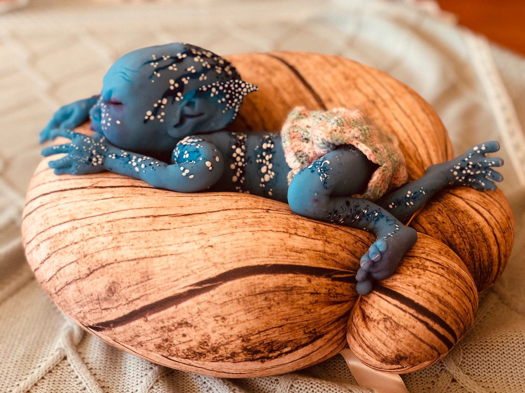 Full body silicone fantasy baby girl in super soft blend