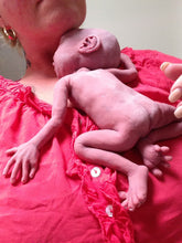 Load image into Gallery viewer, Full body silicone baby girl crier 12&quot; ROOTED
