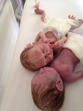 Load image into Gallery viewer, Full body silicone baby twins (girls) 12&quot;
