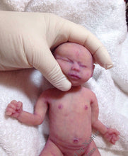 Load image into Gallery viewer, Full body silicone baby Adriana 9&quot; in super soft silicone blend
