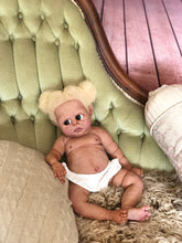 Load image into Gallery viewer, Biracial white hair Full body silicone baby Rihanna sculpt 20&quot;
