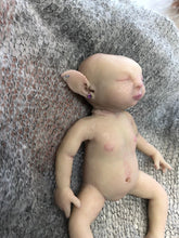 Load image into Gallery viewer, Full body silicone mini fantasy baby girl Toni 6.5&quot;
