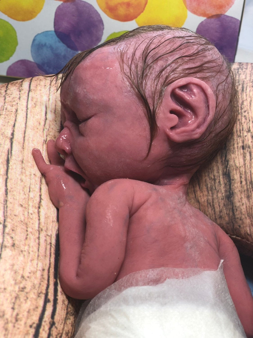 Full body silicone baby girl crier 12