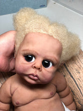 Load image into Gallery viewer, Biracial white hair Full body silicone baby Rihanna sculpt 20&quot;
