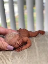 Load image into Gallery viewer, Full body silicone mini baby girl 6.5&quot;
