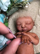 Load image into Gallery viewer, Full body silicone mini baby girl 6.5&quot;
