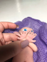 Load image into Gallery viewer, Full body silicone mini fantasy baby girl Toni 6.5&quot;
