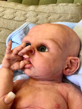Load image into Gallery viewer, Full body silicone baby boy Ryan in soft blend
