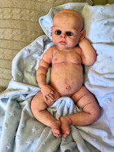 Load image into Gallery viewer, Full body silicone baby boy Ryan in soft blend
