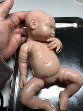 Load image into Gallery viewer, Blank (unpainted) full body silicone marshmallow soft 11.5&quot; baby girl (Arisha sculpt)

