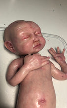 Load image into Gallery viewer, Full body silicone premature baby boy in soft blend (rooted)
