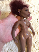 Load image into Gallery viewer, Solid silicone African Queen doll
