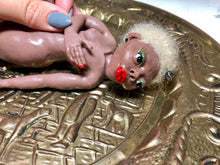 Load image into Gallery viewer, Solid silicone African Queen doll
