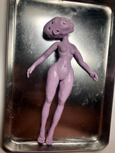 Load image into Gallery viewer, Solid silicone 9” doll (Women of Universe Collection) Lilac Sirius
